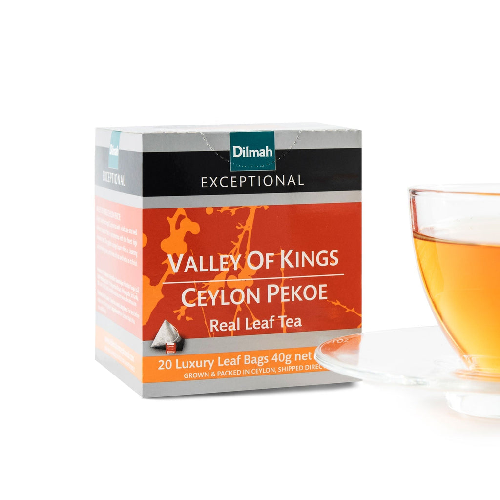 Exceptional Valley of Kings Ceylon Pekoe 20 Pyramid Tea Bags