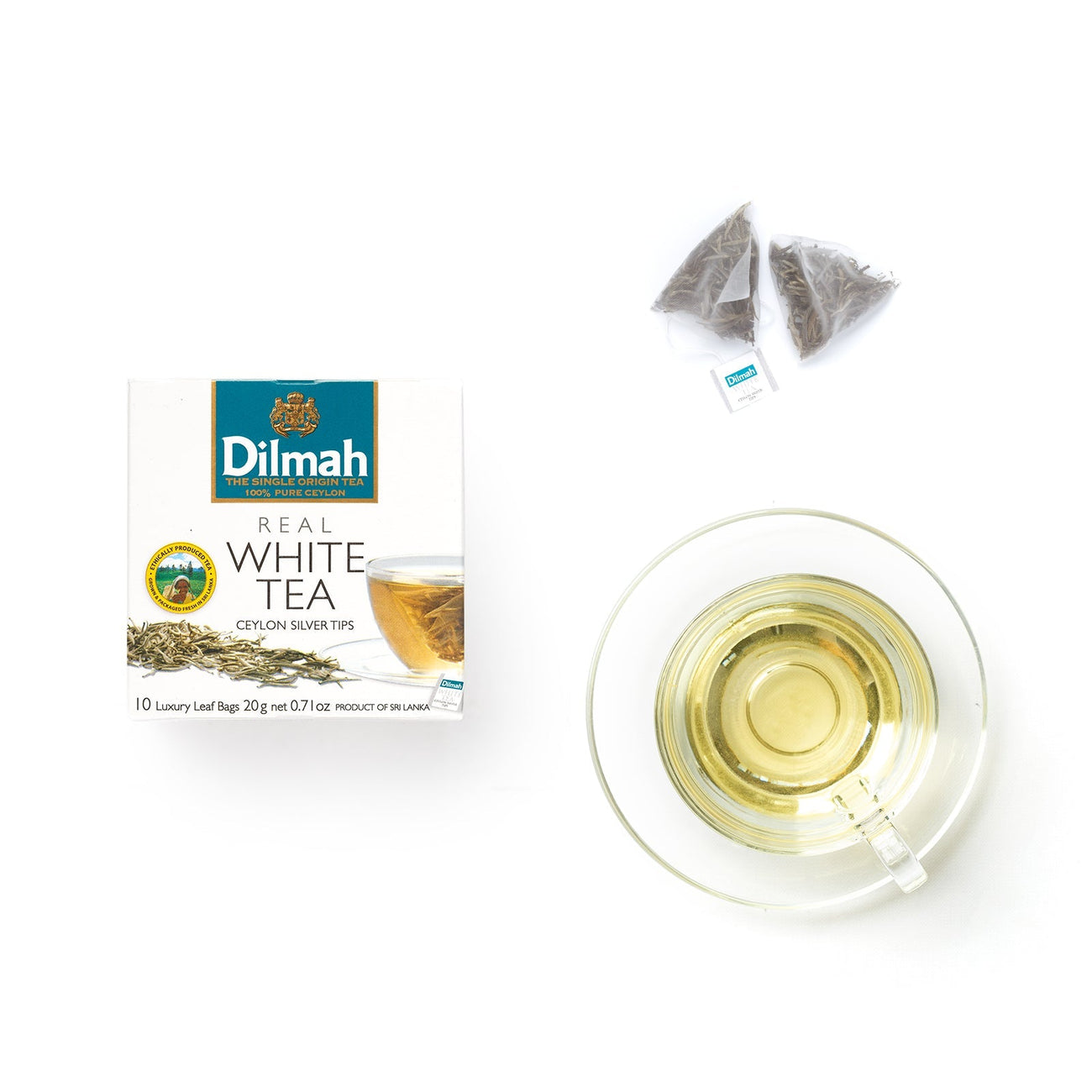 Silver Tea Tips Packet Ceylon Silver Tips White Tea 10 Tea Bags – Dilmah New Zealand