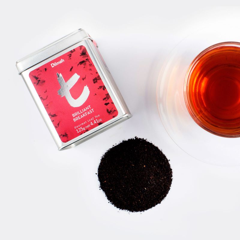 t-Series Tin Brilliant Breakfast 125g Loose Leaf Tea