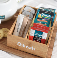 Dilmah Standard Open Presenter - 2 Slots With Milk & Sugar Slots
