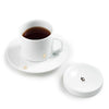 t-Series Cup and Saucer with Lid-White (250ml)